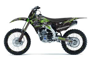Kawasaki KXF250 Dirt Bike Graphic Kit