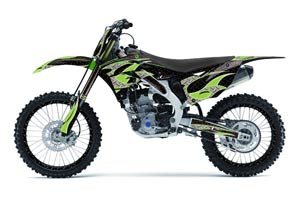 Kawasaki KXF250 Dirt Bike Graphic Kit