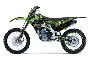 Kawasaki KXF250 Dirt Bike Graphic Kit