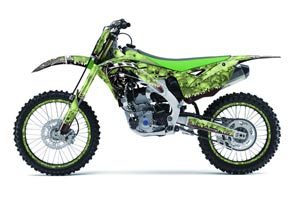 Kawasaki KXF250 Dirt Bike Graphic Kit