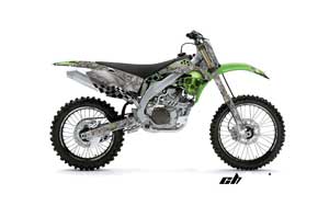 Kawasaki KXF450 Dirt Bike Graphic Kit