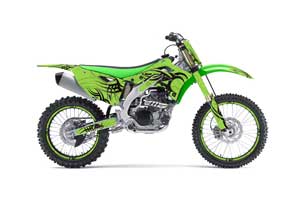 Kawasaki KXF450 Dirt Bike Graphic Kit