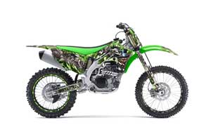 Kawasaki KXF450 Dirt Bike Graphic Kit