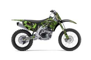 Kawasaki KXF450 Dirt Bike Graphic Kit