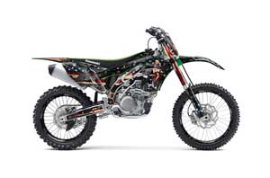 Kawasaki KXF450 Dirt Bike Graphic Kit