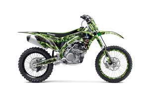 Kawasaki KXF450 Dirt Bike Graphic Kit