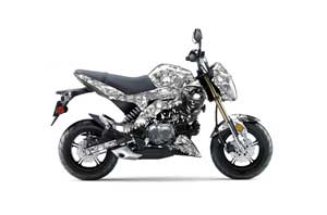 Kawasaki Z125 Pro Dirt Bike Graphic Kit