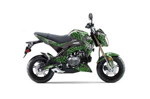 Kawasaki Z125 Pro Dirt Bike Graphic Kit