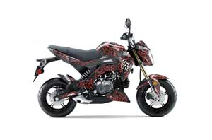 Kawasaki Z125 Pro Dirt Bike Graphic Kit