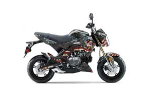 Kawasaki Z125 Pro Dirt Bike Graphic Kit