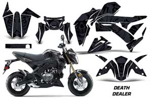 Kawasaki Z125 Pro Dirt Bike Custom Graphic Kit - 2017-2021