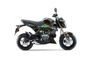 Kawasaki Z125 Pro Dirt Bike Graphic Kit