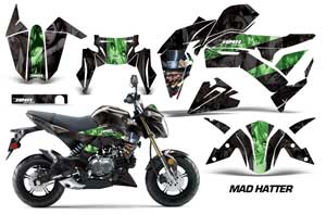 Kawasaki Z125 Pro Dirt Bike Custom Graphic Kit - 2017-2021