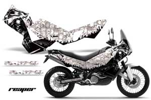 KTM Adventure 990 Sport Dirt Bike Graphic Kit - 2006-2013 Reaper White