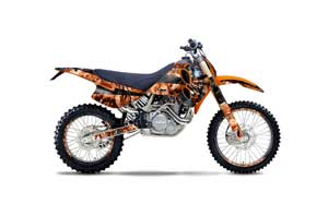 KTM C0 SX 4 Stroke Dirt Bike Graphic Kit