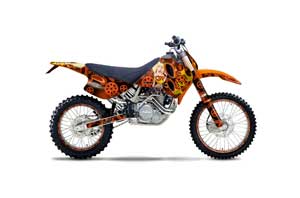 KTM C0 SX 4 Stroke Dirt Bike Graphic Kit