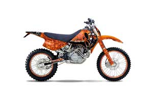 KTM C0 SX 4 Stroke Dirt Bike Graphic Kit