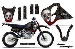 KTM C0 SX 4 Stroke Dirt Bike Graphic Kit - 1993-1997 Bone Collector Black