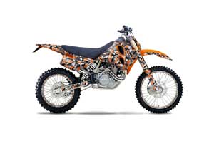 KTM C0 SX 4 Stroke Dirt Bike Graphic Kit