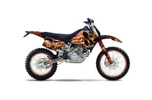 KTM C0 SX 4 Stroke Dirt Bike Graphic Kit