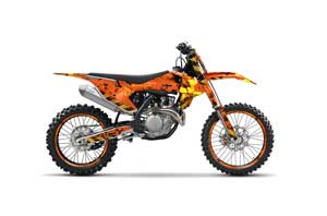 KTM C10 SX / SX-F / XC-F Dirt Bike Graphic Kit