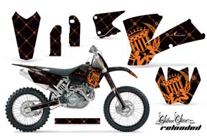KTM C1 SX Dirt Bike Custom Graphic Kit - 2001-2004