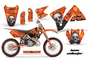 KTM C3 SX / SXS Dirt Bike Custom Graphic Kit - 2001-2002