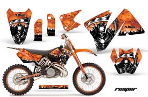KTM C3 SX / SXS Dirt Bike Custom Graphic Kit - 2001-2002