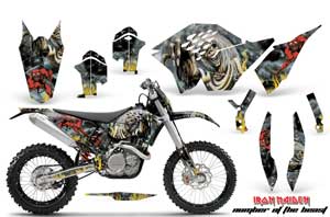 KTM C5 SX / SX-F 125 / 525 Dirt Bike Graphic Kit - 2007-2010 Number of the Beast