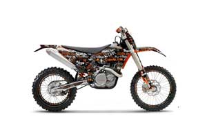 KTM C5 SX / SX-F 125 / 525 Dirt Bike Graphic Kit
