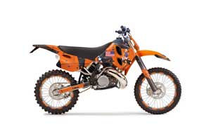 KTM C6 XC 2 Stroke Dirt Bike Graphic Kit