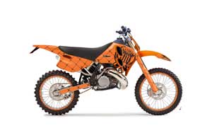 KTM C6 XC 2 Stroke Dirt Bike Graphic Kit