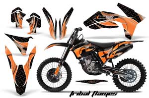 KTM C7 SX / SX-F Dirt Bike Custom Graphic Kit - 2011-2012