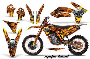 KTM C7 SX / SX-F Dirt Bike Custom Graphic Kit - 2011-2012