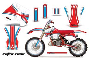 KTM C8 MXC / EXC 300 Dirt Bike Graphic Kit - 1990-1992 Retro Race