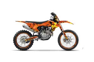 KTM SX-F / XC-F 250 / 350 / 450 Dirt Bike Graphic Kit