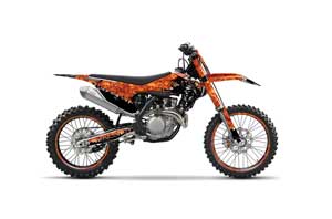 KTM SX-F / XC-F 250 / 350 / 450 Dirt Bike Graphic Kit