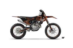 KTM SX-F / XC-F 250 / 350 / 450 Dirt Bike Graphic Kit