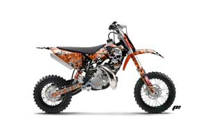 KTM SX 50 Adventure Jr / Sr Dirt Bike Graphic Kit