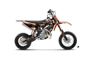 KTM SX 50 Adventure Jr / Sr Dirt Bike Graphic Kit
