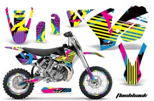 KTM SX 65 Dirt Bike Graphic Kit - 2002-2008 Flashback