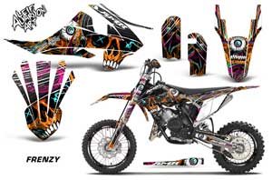 KTM SX 65 Dirt Bike Graphic Kit - 2016-2018 Frenzy Orange