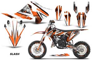 KTM SX 65 Dirt Bike Graphic Kit - 2016-2018 Slash Orange