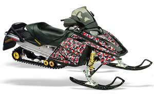 Ski Doo Rev Sled Graphic Kit