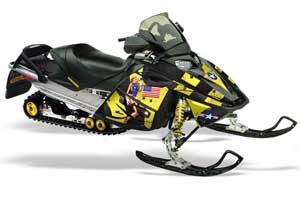 Ski Doo Rev Sled Graphic Kit
