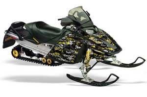 Ski Doo Rev Sled Graphic Kit