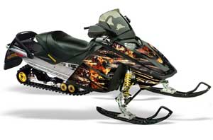 Ski Doo Rev Sled Graphic Kit