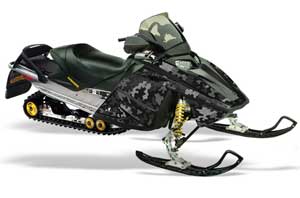 Ski Doo Rev Sled Graphic Kit