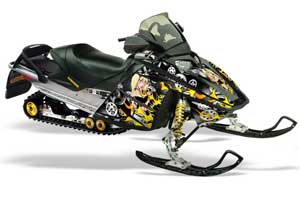 Ski Doo Rev Sled Graphic Kit