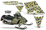 Ski Doo Rev Sled Graphic Kit - 2004-2012 Urban Camo Yellow